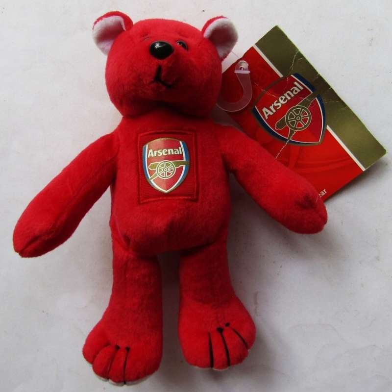 Old Arsenal Football Club Mascot Bear with Tags