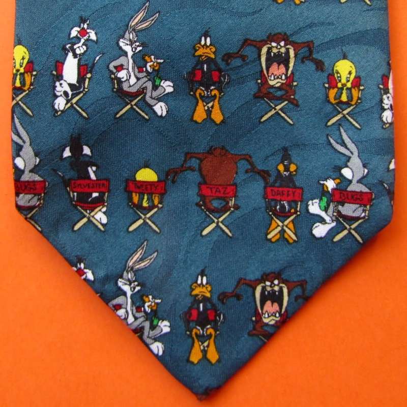 Old Looney Tunes Cartoon Neck Tie