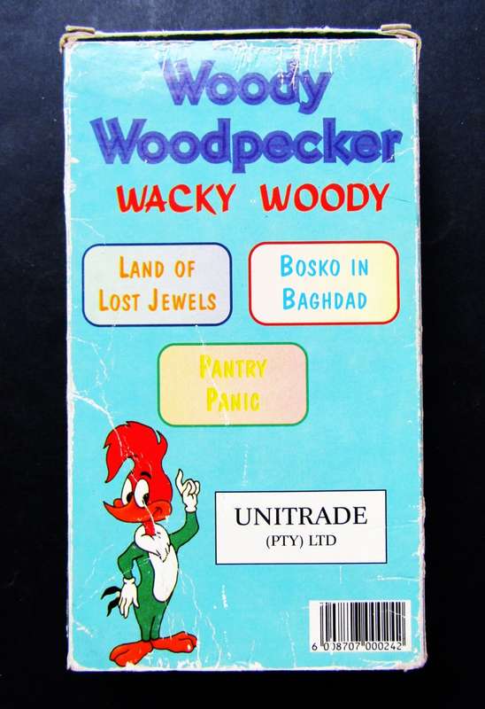 Woody Woodpecker - Cartoon VHS Video Tape