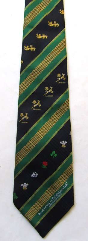 1997 SA vs British Lions Rugby Neck Tie
