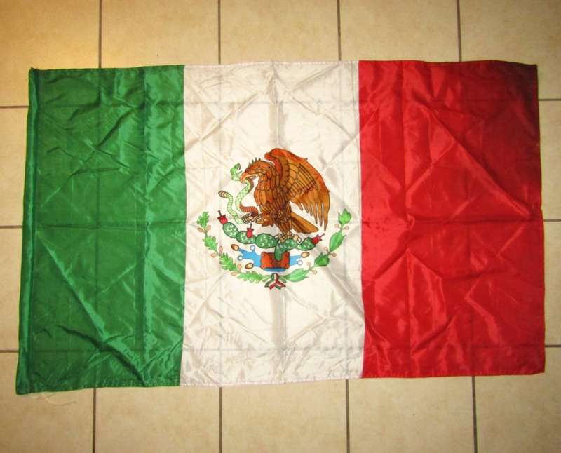 Large Mexico Country Flag