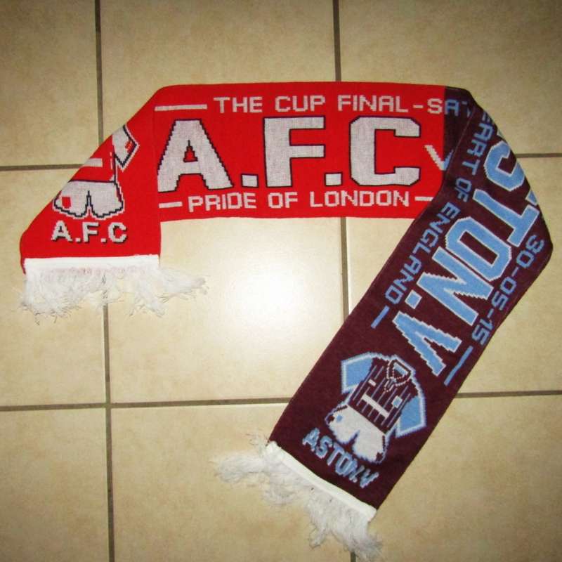 2015 FA Cup Final - Arsenal vs Aston Villa - Football Banner Scarf