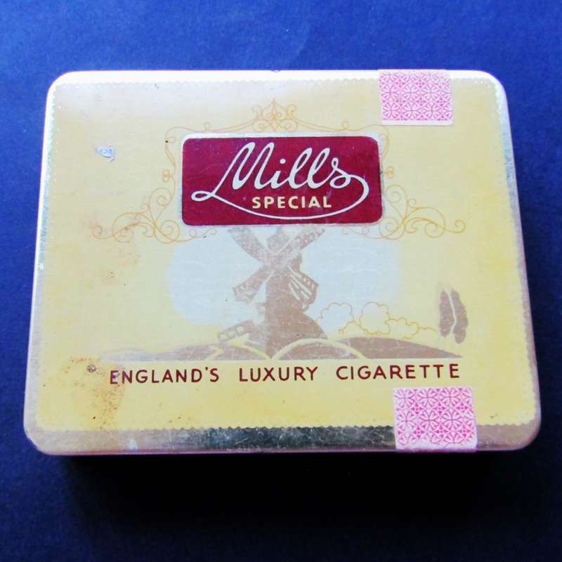 Old Mills Special Metal Cigarette Tin
