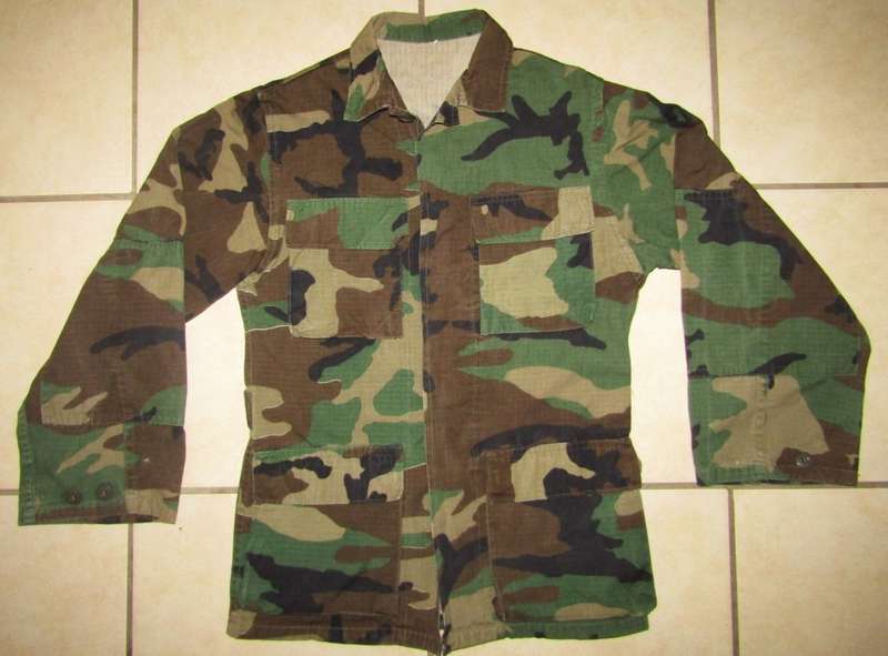 Old German Military Camo Shirt