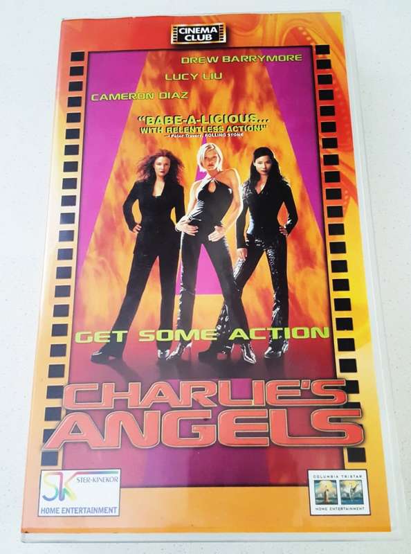 Charlie`s Angels - Cameron Diaz - Movie VHS Tape (2001)