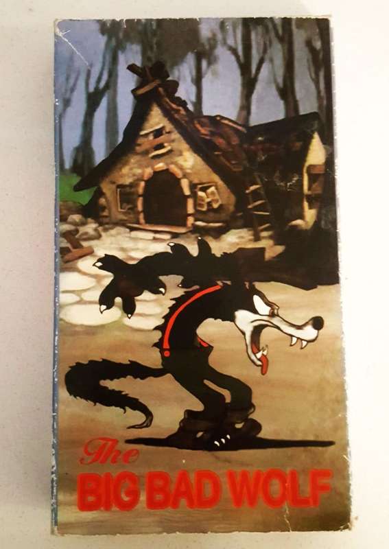 The Big Bad Wolf - Cartoon VHS Video Tape