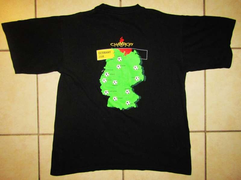 2006 FIFA World Cup Germany Champions Tour Shirt