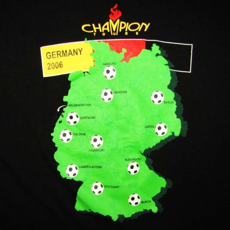 2006 FIFA World Cup Germany Champions Tour Shirt