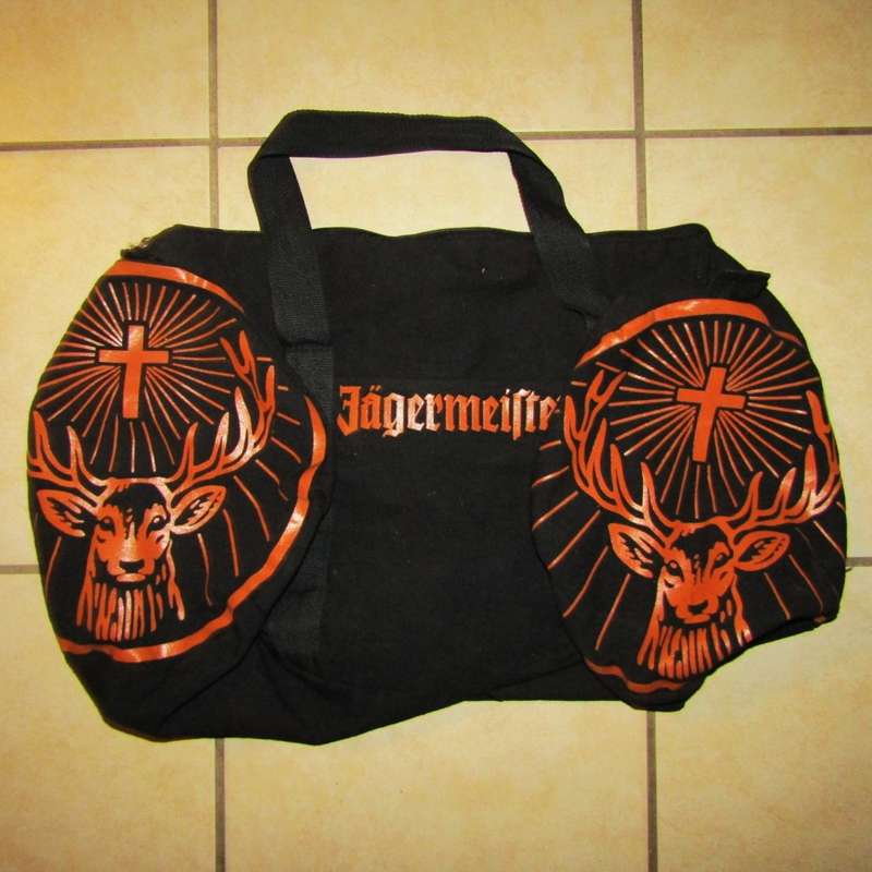 Old Jagermeister Zipper Bag