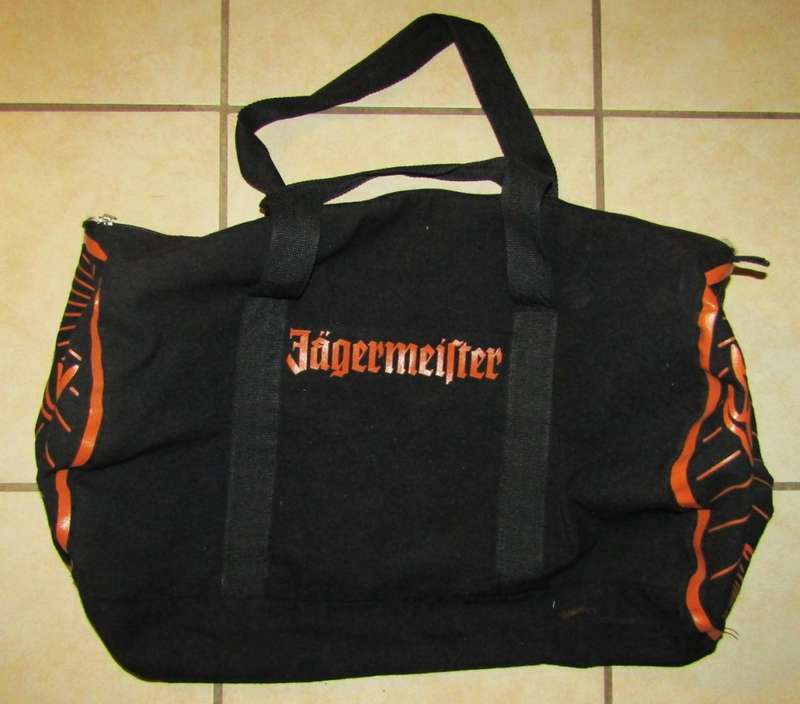 Old Jagermeister Zipper Bag