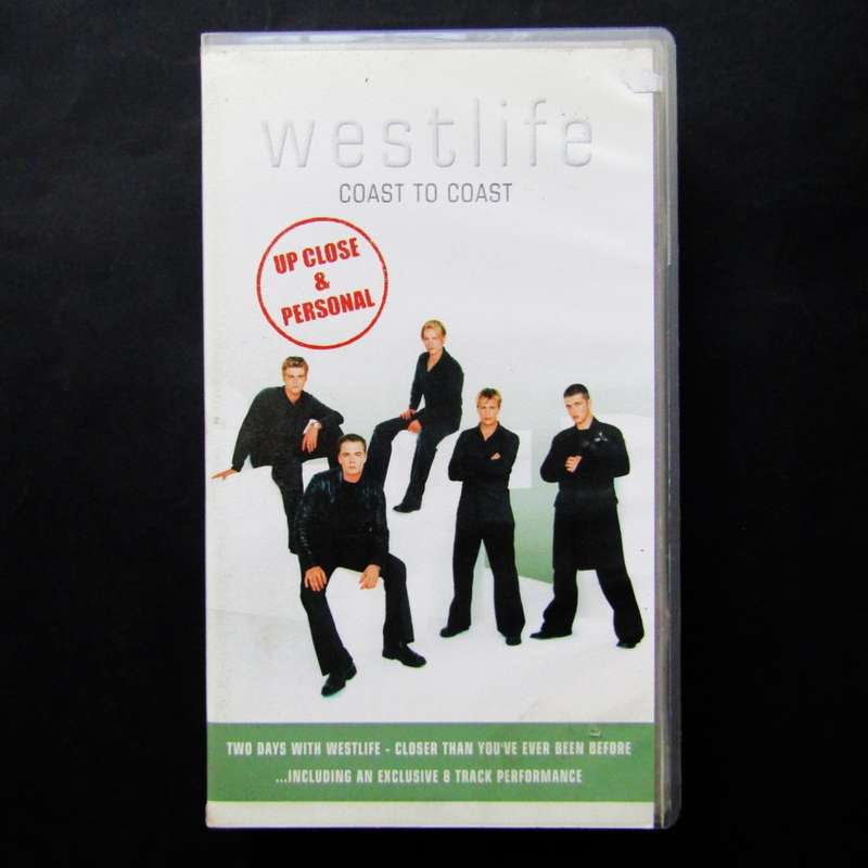 Westlife - Coast to Coast - VHS Video Tape (2000)