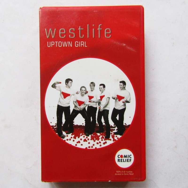 Westlife - Uptown Girl - VHS Video Tape (2001)