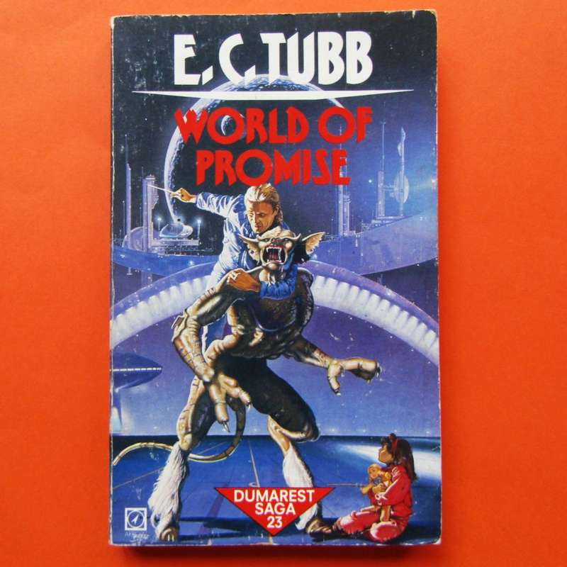 World of Promise by E.C. Tubb - Science Fiction Novel (1985)