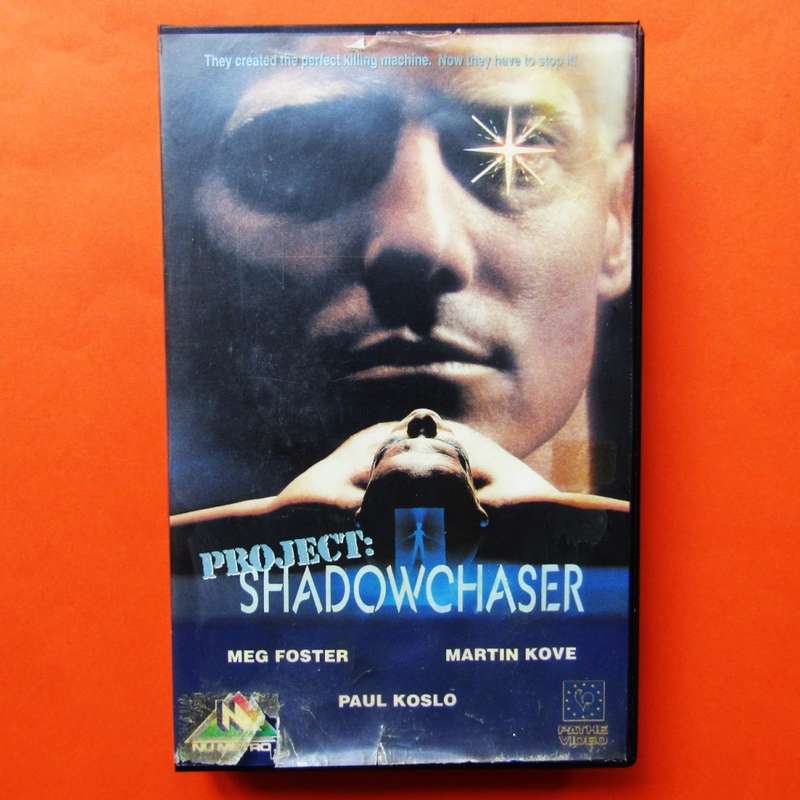 Project Shadowchaser - Martin Kove - Movie VHS Tape (1992)