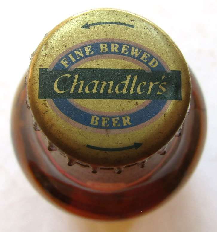 Old SAB Chandler`s Beer Bottle with Cap