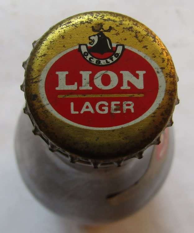 Old Lion Lager 750ml Beer Bottle with Cap