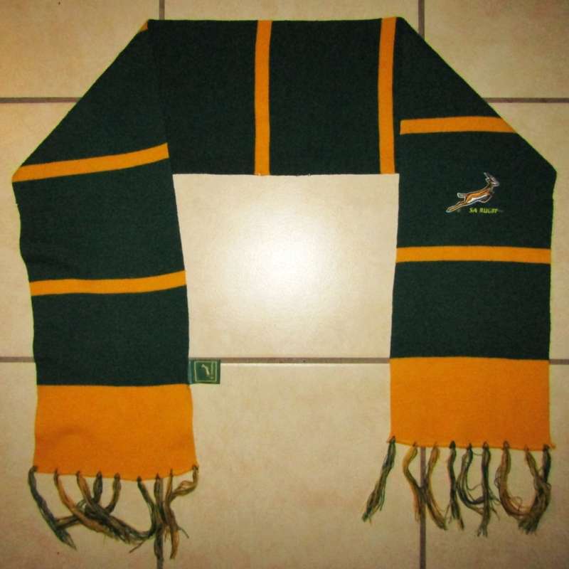 Old Springbok Rugby Supporter Scarf