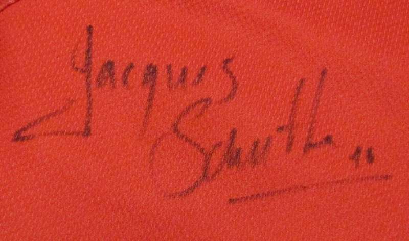 Old Signed Valke Number 34 Rugby Jersey