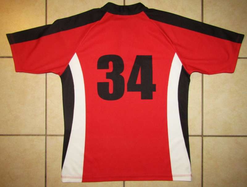 Old Signed Valke Number 34 Rugby Jersey