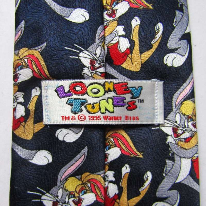 1995 Looney Tunes Cartoon Neck Tie