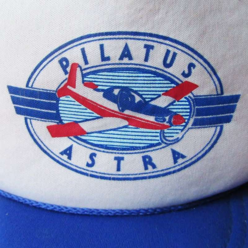 Old Pilatus Astra Aircraft Cap