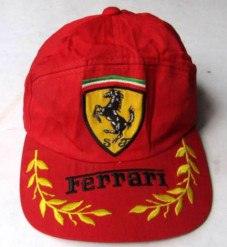 Old Ferrari F1 Racing Cap