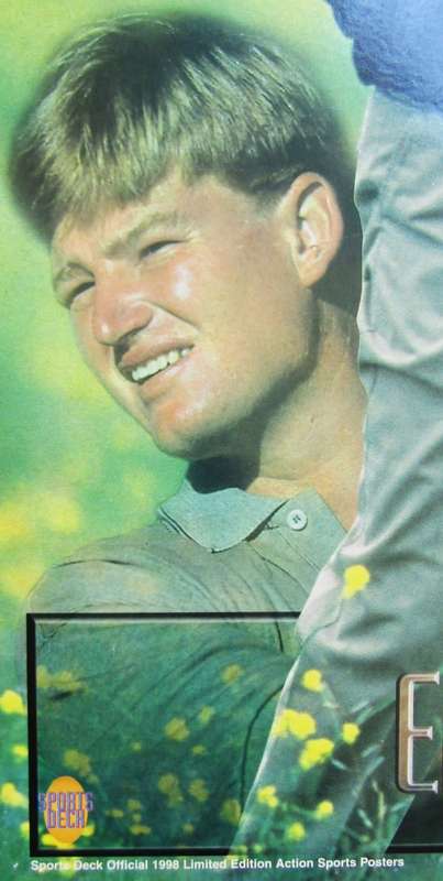 1998 Ernie Els Golf Hardboard Image
