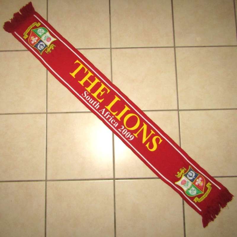 2009 British Lions Rugby Banner Scarf