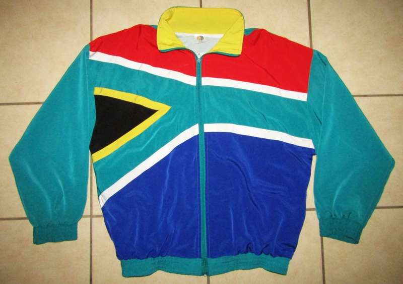Old Team South Africa Tracksuit Jacket - XL Size