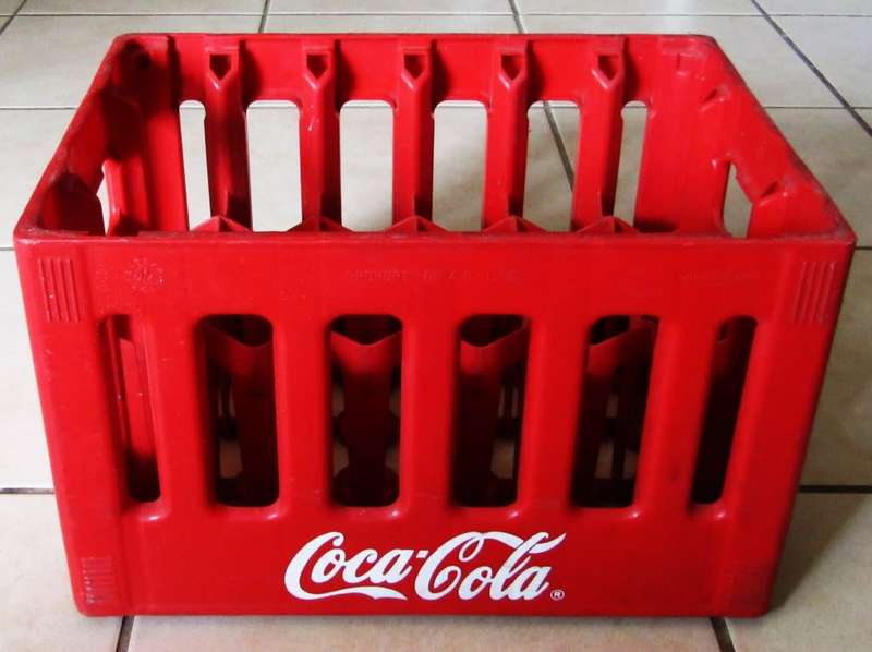 Old Coca Cola 24 Bottle Plastic Crate