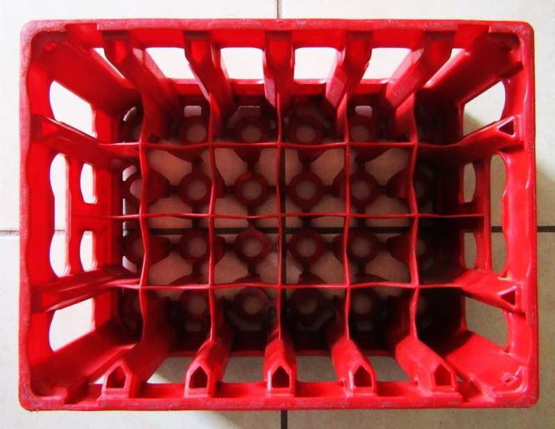 Old Coca Cola 24 Bottle Plastic Crate
