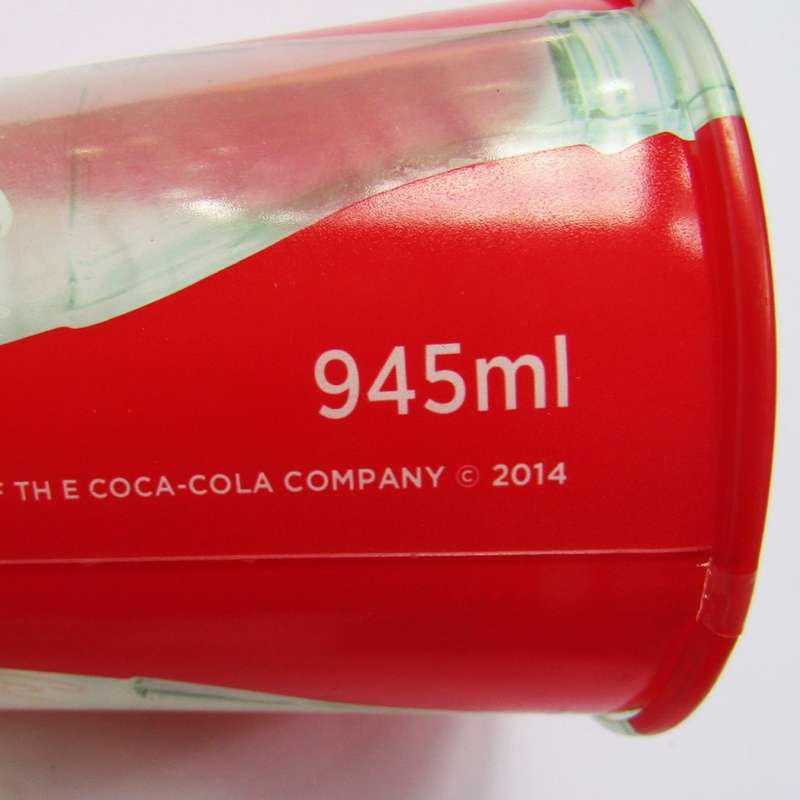 2014 Made in USA Coca Cola 945ml Plastic Cup