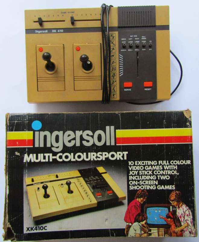 Old Ingersoll XK 410 Video Game System