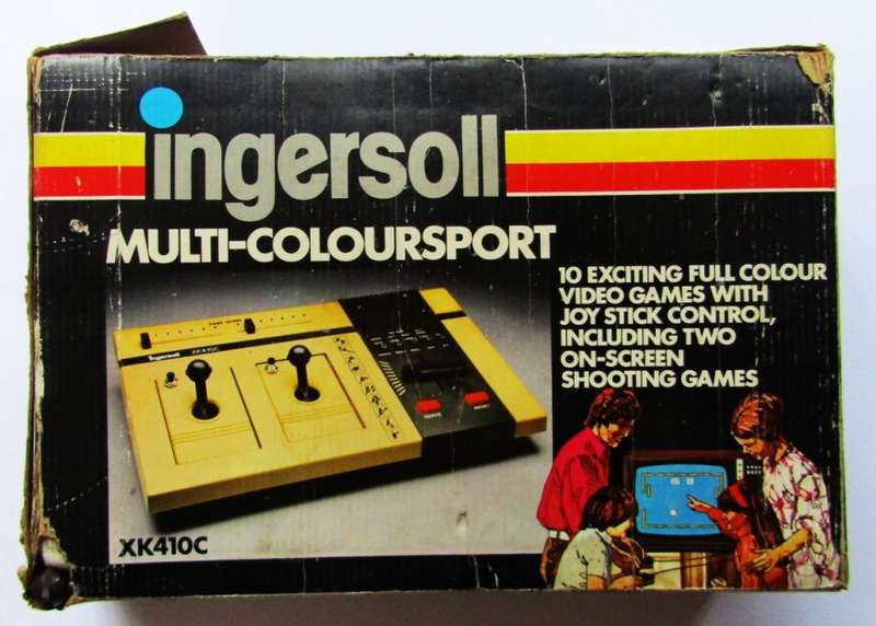 Old Ingersoll XK 410 Video Game System