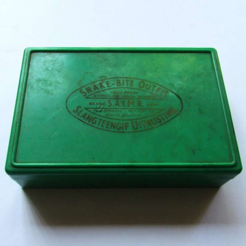 Old SA Anti Snake Bite Outfit Kit Case