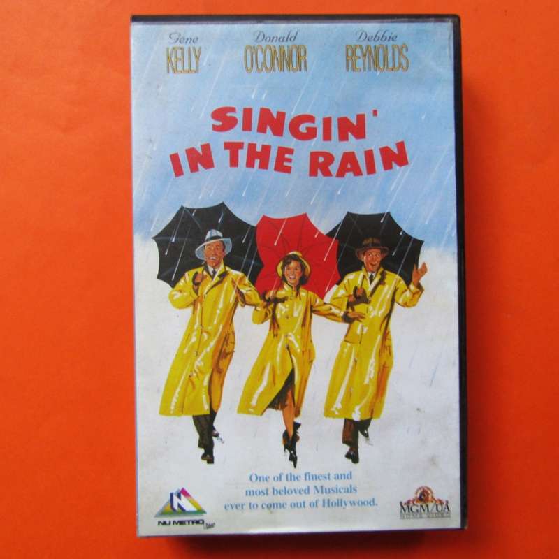Singin` in the Rain - Movie VHS Tape