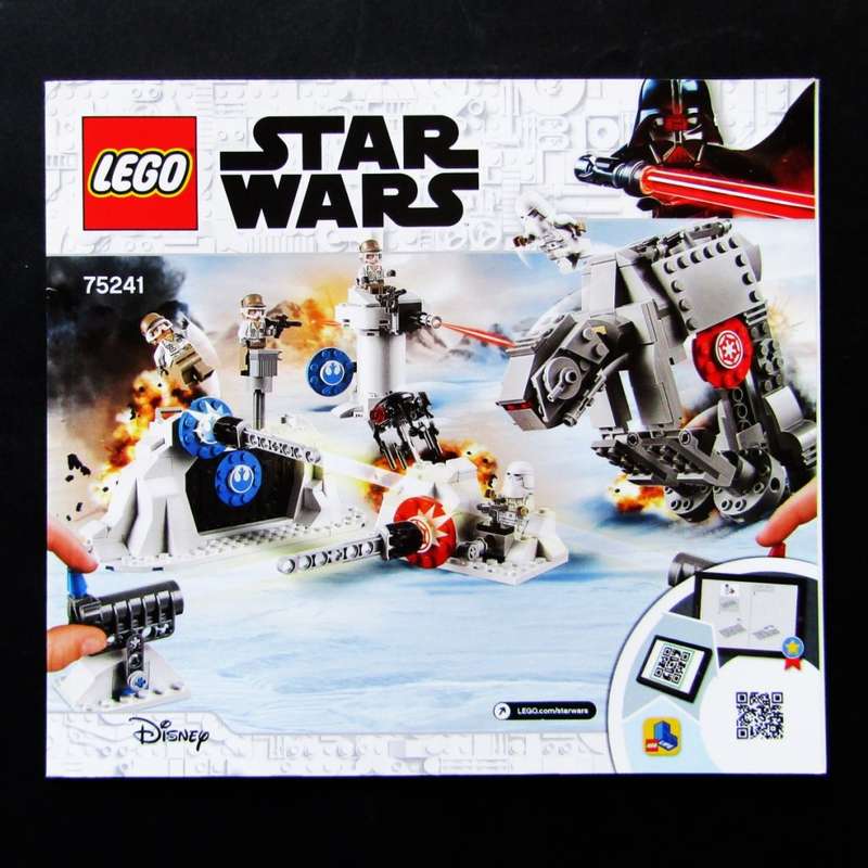 Lego Star Wars 75241 Instruction Manual Book