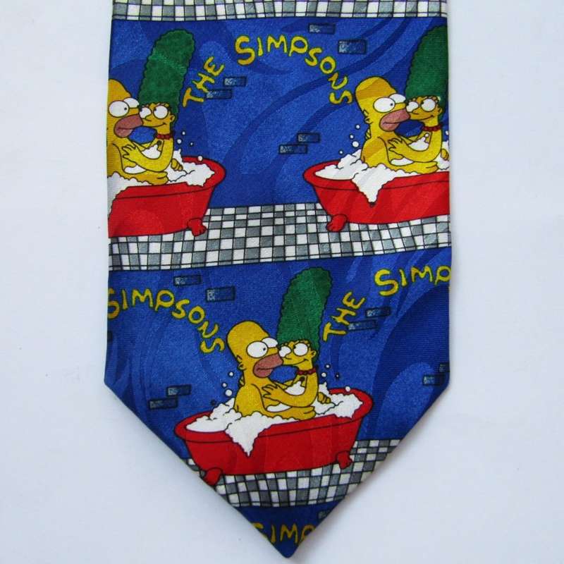 The Simpsons Cartoon Neck Tie
