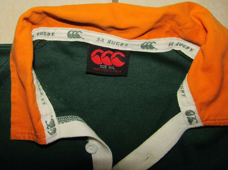 Old Springbok Rugby Jersey - Size 4XL