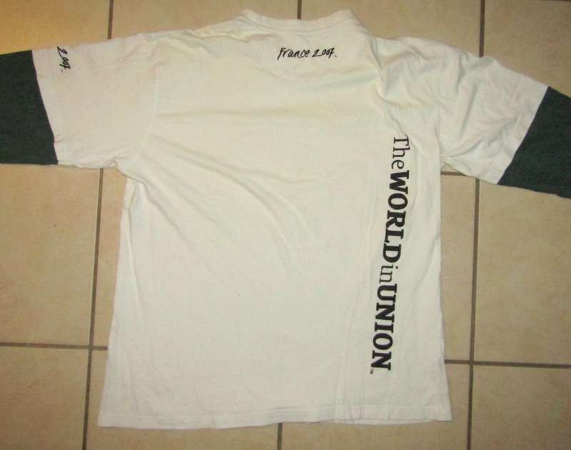 2007 Rugby World Cup Long Sleeve Top - XL Size
