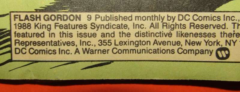 Flash Gordon #9 - DC Comic Book (1988)