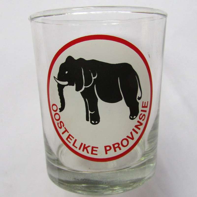 Old OP Oostelike Provinsie Rugby Tumbler Glass