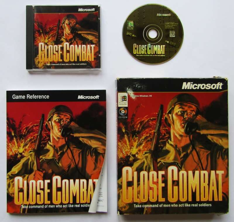 Close Combat - Microsoft Big Box PC Game (1996)