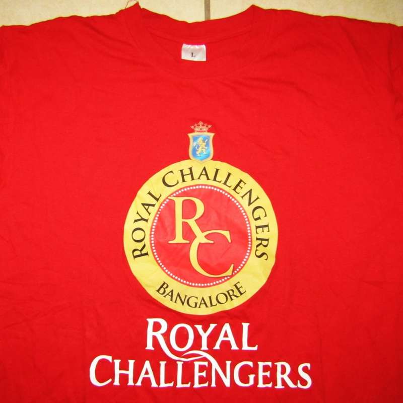 Royal Challengers Bangalore IPL Cricket Shirt - Large Size