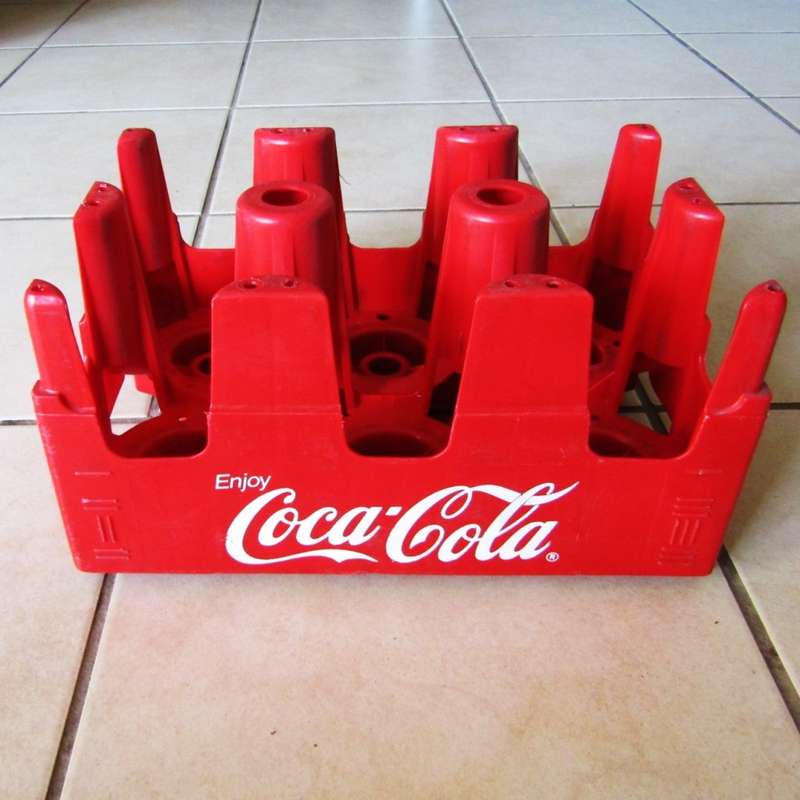 Old Coca Cola 6 Bottle Crate