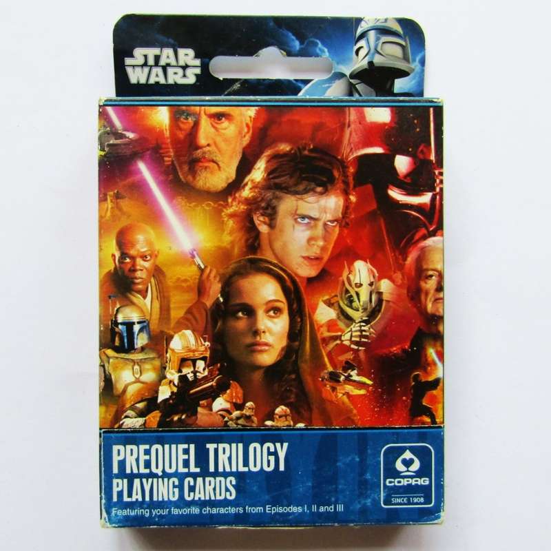 Star Wars Prequel Trilogy Playing Cards
