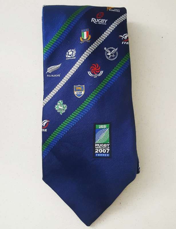 2007 Rugby World Cup Neck Tie