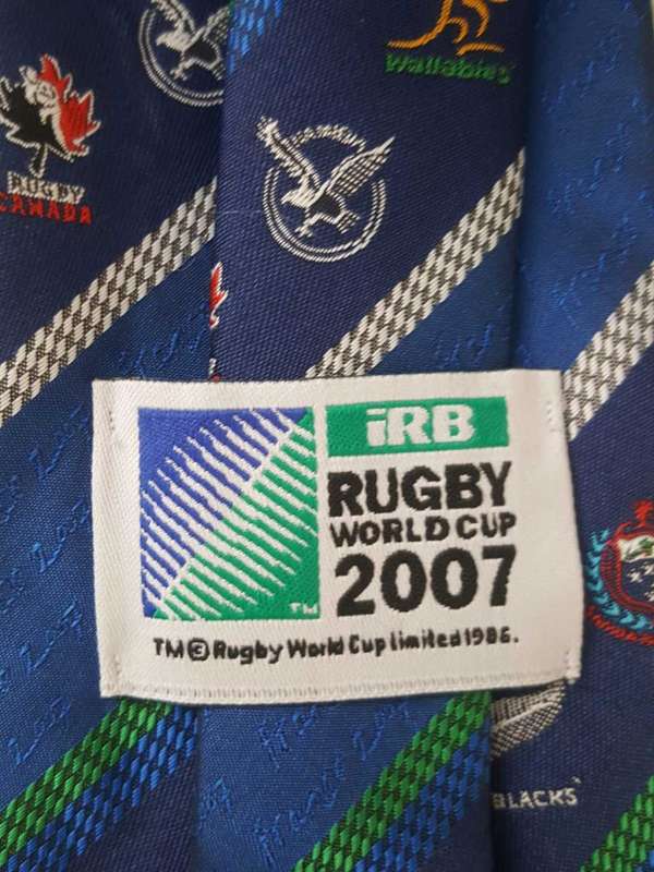 2007 Rugby World Cup Neck Tie