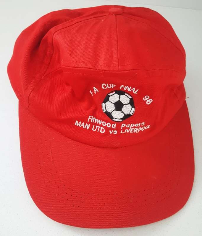 1996 FA Cup Final - Manchester United vs Liverpool - Football Cap