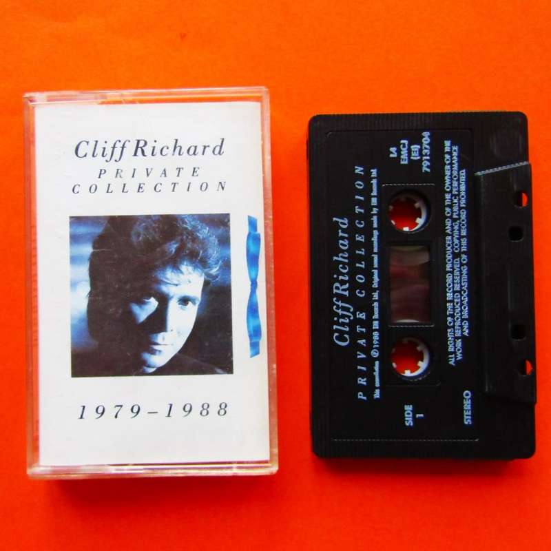 Cliff Richard - Private Collection - Cassette Tape (1988)